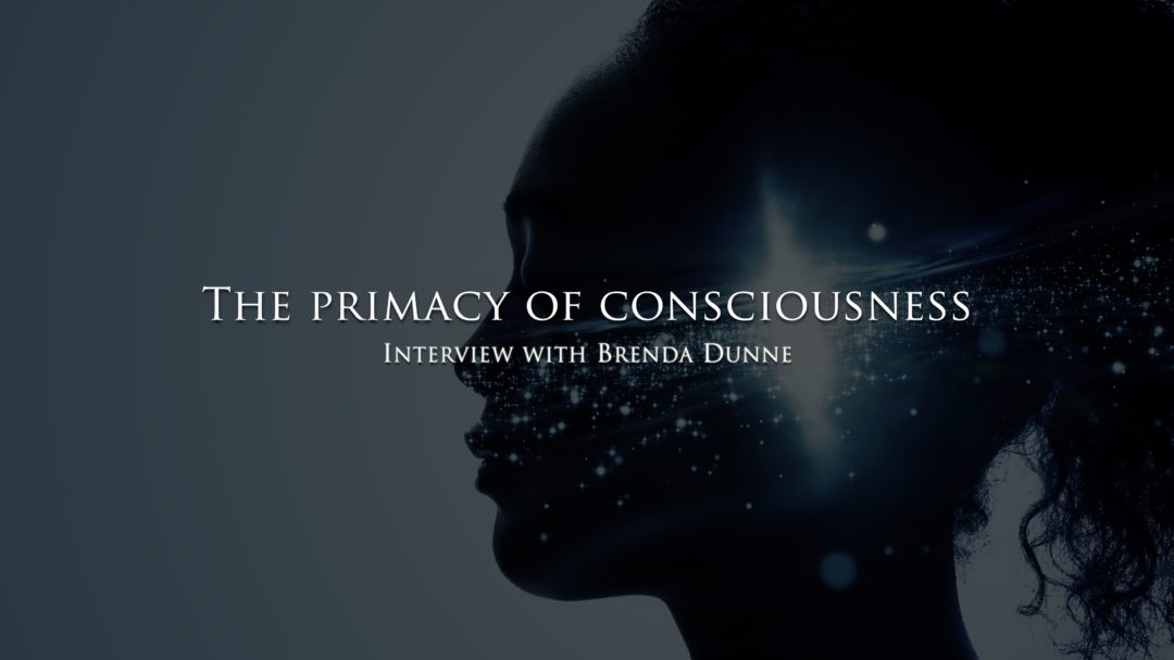 The primacy of consciousness